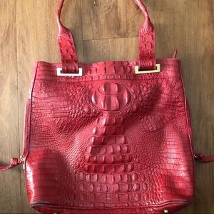 Red Brahmin purse
